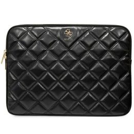 Guess Quilted 4G 14 nešiojamojo kompiuterio dėklas - juodas