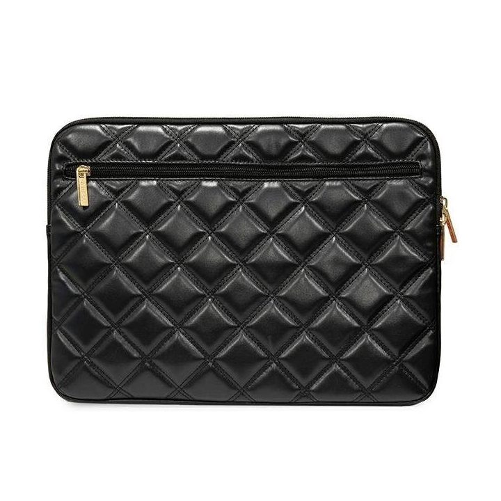 Guess Quilted 4G 14 nešiojamojo kompiuterio dėklas - juodas