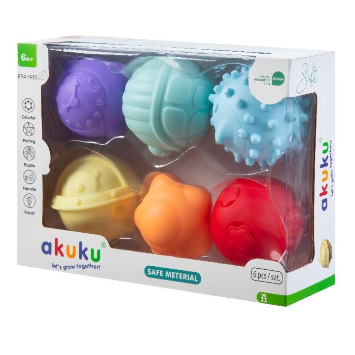 A0640 Sensorinių kamuoliukų rinkinukas soft“