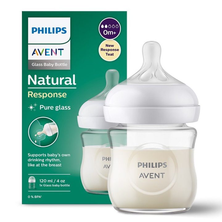SCY930/01 Butelēlis Responsyvus Natūralus stiklinis 120 ml