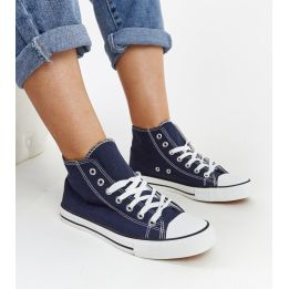 Jūrinės mėlynos spalvos Sporto ir laisvalaikio bateliai