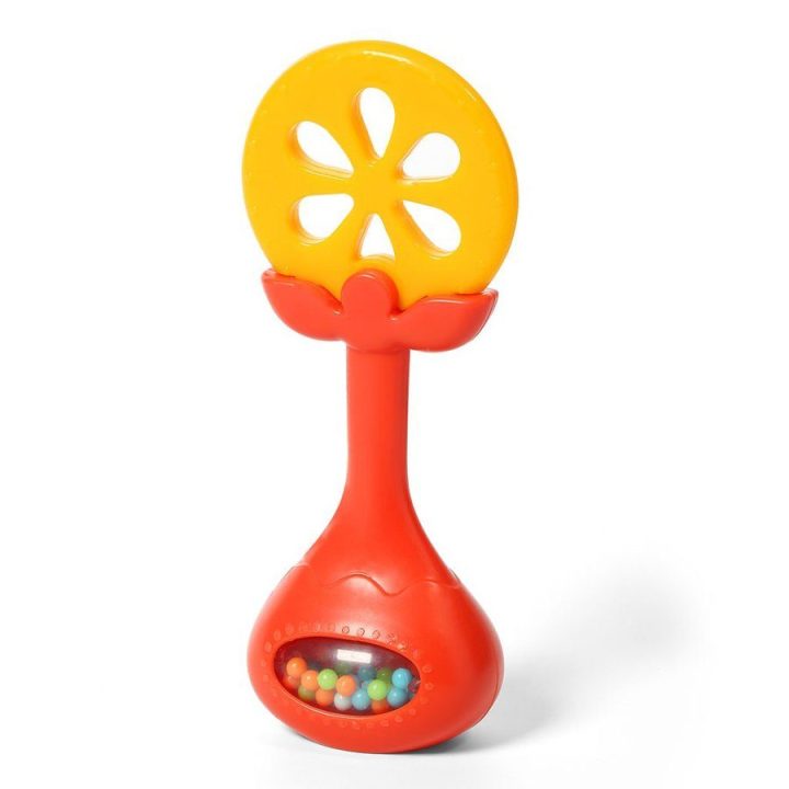 B.O.499/01 Edukacinis kramtukas su barškučiu JUICY ORANGE