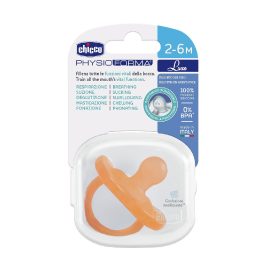 00073011360000 Žindukas PHYSIOFORMA LUXE 2–6 mėn. oranžinis