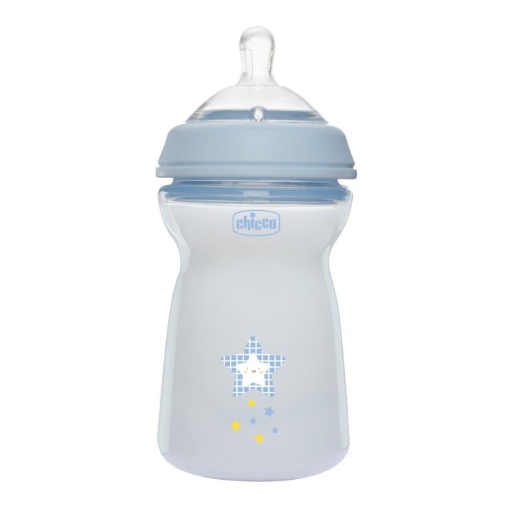 00081335200000 NF plastmasinis buteliukas 6 mėn. + 330 ml berniukams