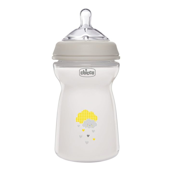 00081335300000 NF plastmasinis buteliukas, skirtas kūdikiams nuo 6 mėn., 330 ml, neutralus