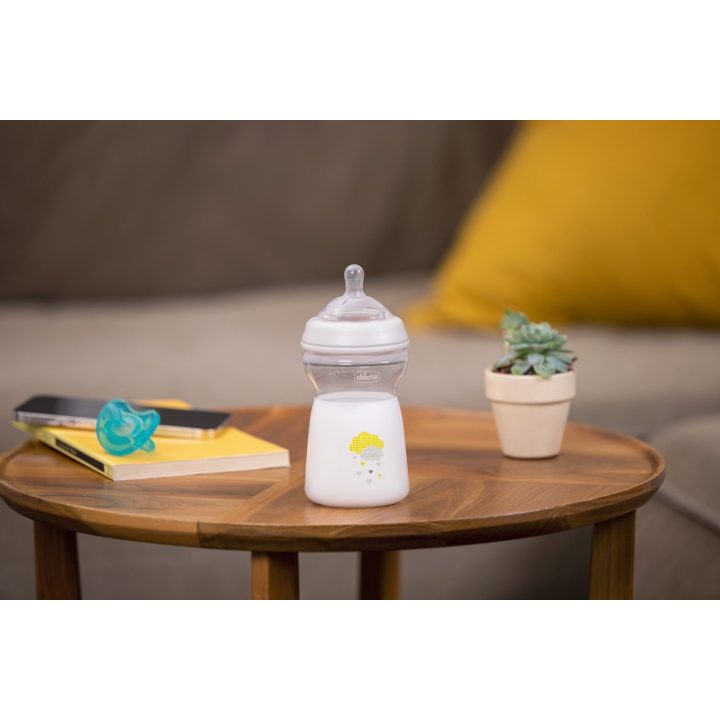 00081335300000 NF plastmasinis buteliukas, skirtas kūdikiams nuo 6 mėn., 330 ml, neutralus