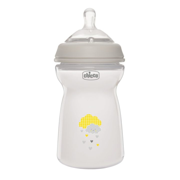 00081335300000 NF plastmasinis buteliukas, skirtas kūdikiams nuo 6 mėn., 330 ml, neutralus