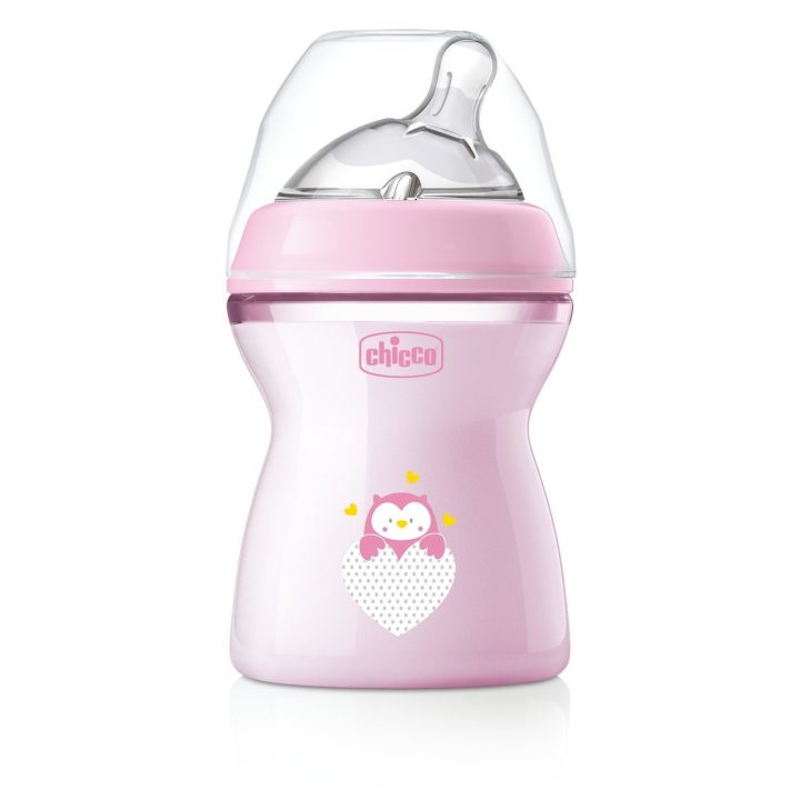 00081323100000 NF Plastikinių Buteliukų 250 ml Rinkinys Mergaitėms (Nuo 2 mėn.)