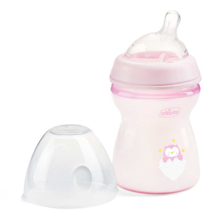00081323100000 NF Plastikinių Buteliukų 250 ml Rinkinys Mergaitėms (Nuo 2 mėn.)