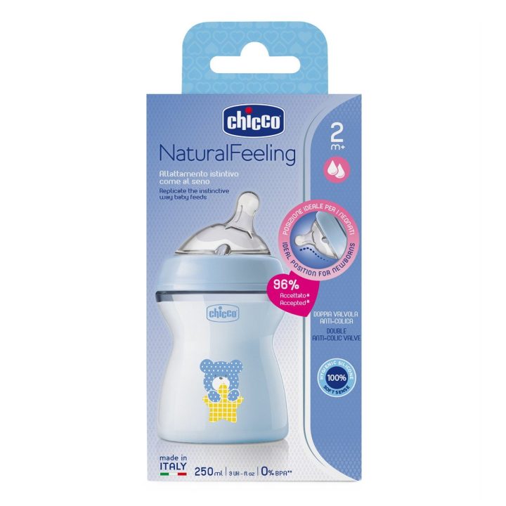 00081323200000 Buteliukas NF plastmasinis 2 m+ 250 ml berniukams