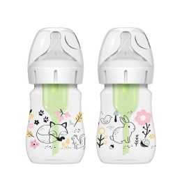 Daktaras Browns WB52016 Platus kaklelis buteliukas 150 ml OPTIONS PLUS 2 vnt. Pakuotė