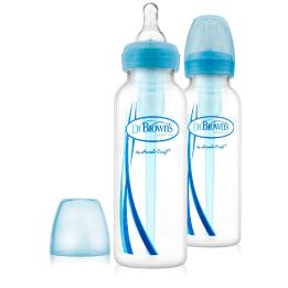 Dr.Browns SB82405 Buteliukas Standart 250 ml PASIRINKIMAI 2 vnt. mėlynos spalvos