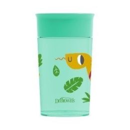Dr.Browns TC01095 puodelis Kubek 360 gėrimas iš stiklinės 300 ml žalias