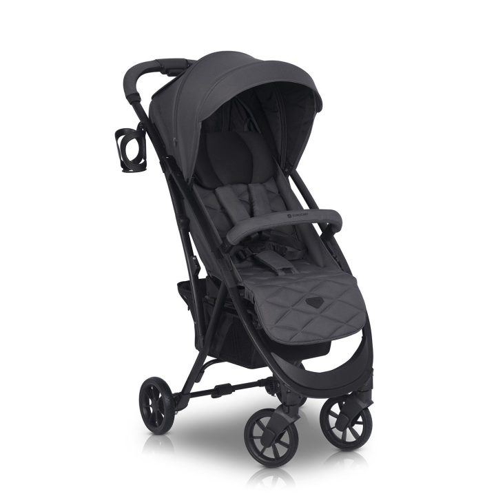 EURO-CART Vežimėlis VOLT BLACK EDITION IRON
