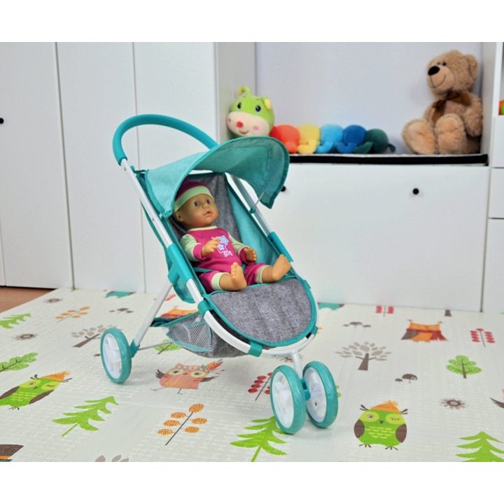 3106 Susie Prestige Mint lėlių vežimėlis