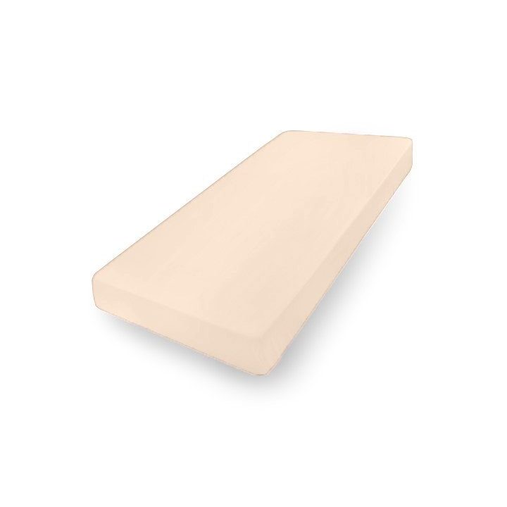 paklodė su guma 60x120 smėlio spalvos