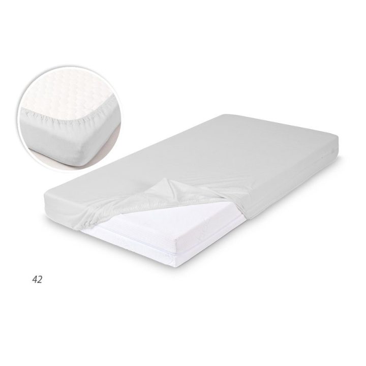 paklodė su guma 60x120 pilka