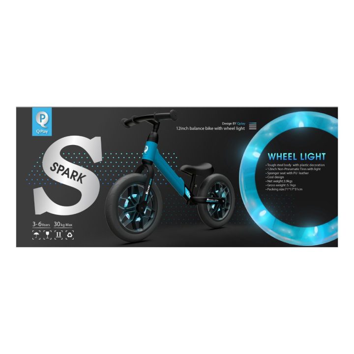 Balansinis dviratuka Spark Blue