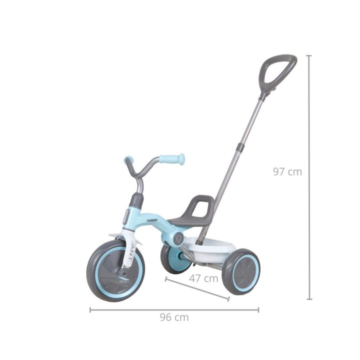 4076 Qplay Triratukas Ant Plus mėlynas