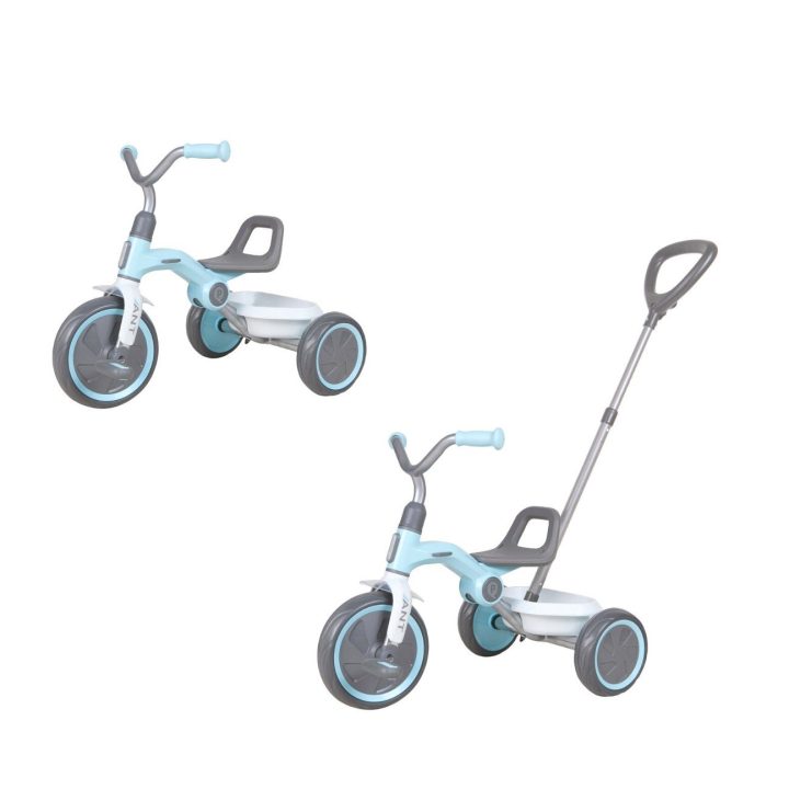 4076 Qplay Triratukas Ant Plus mėlynas
