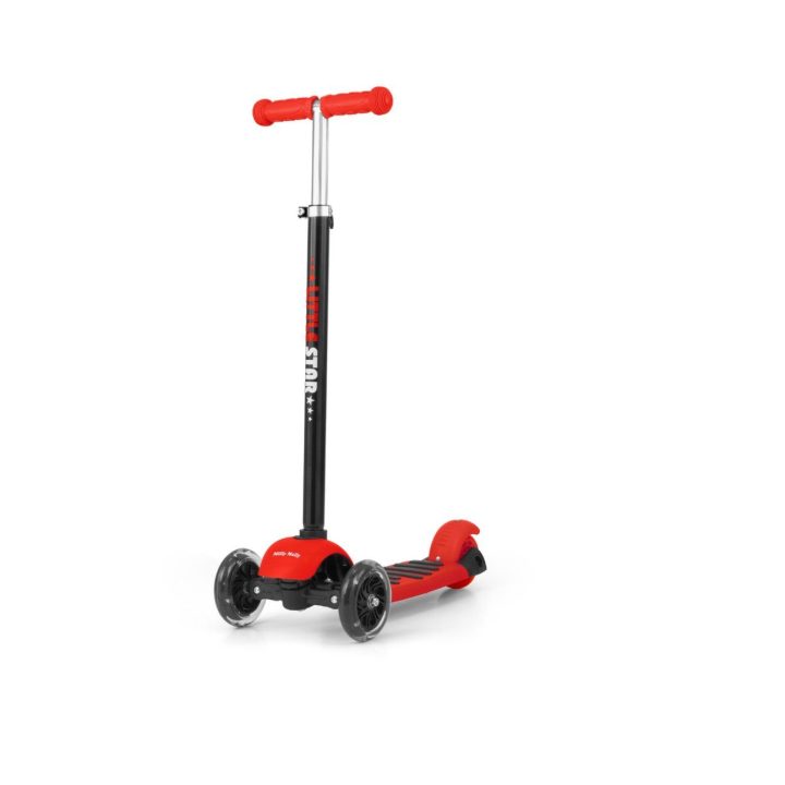 Paspirtukas SCOOTER Mažoji žvaigždutė raudonas