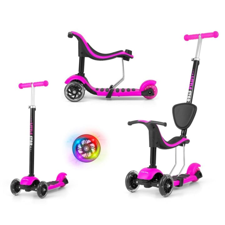 Paspirtukas SCOOTER Little Star rožinis