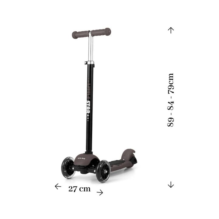 Paspirtukas SCOOTER Little Star geltonas