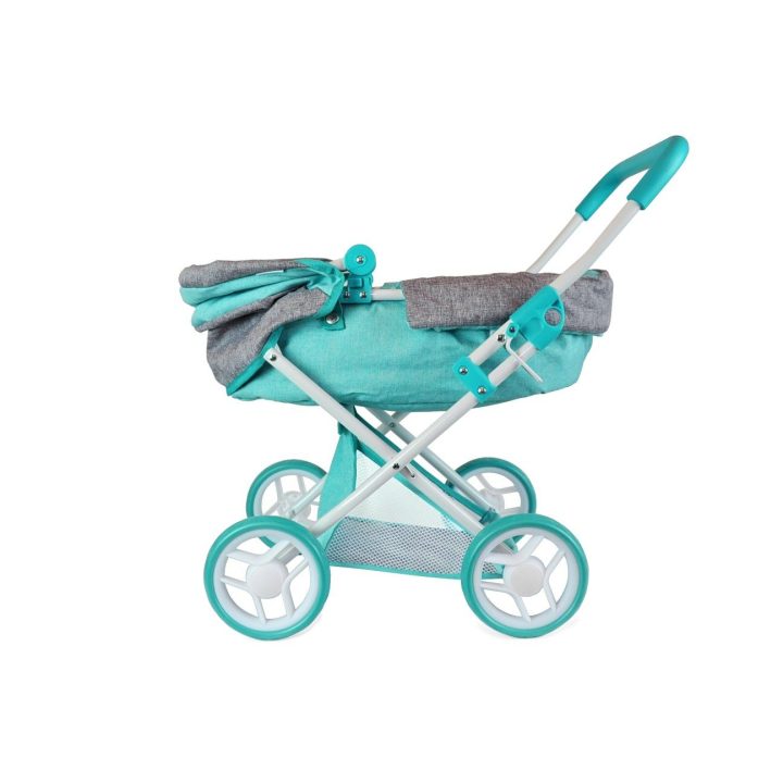 Lėlytės vežimėlis Alice Prestige Mint