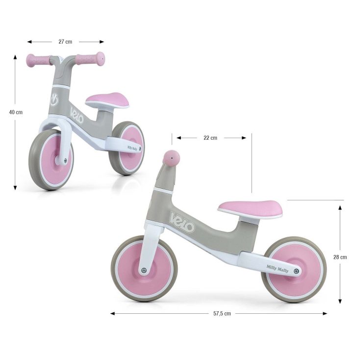 Balansinis dviratukas Velo pink