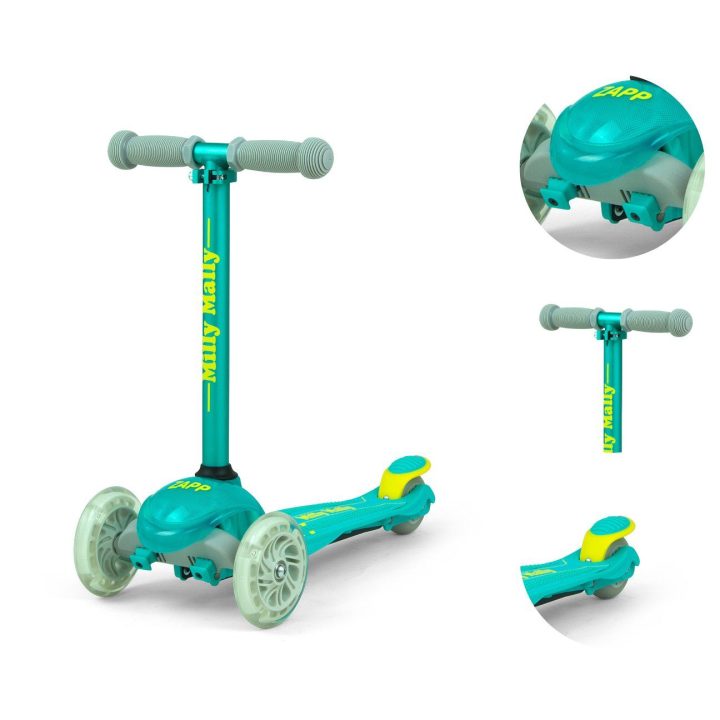 Paspirtukas SCOOTER Zapp mėtos spalvos