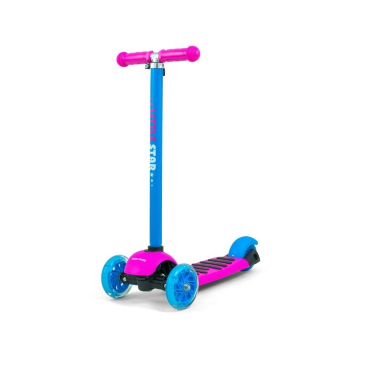 Elektrinis paspirtukas SCOOTER Little Star Rožinė-Mėlynas