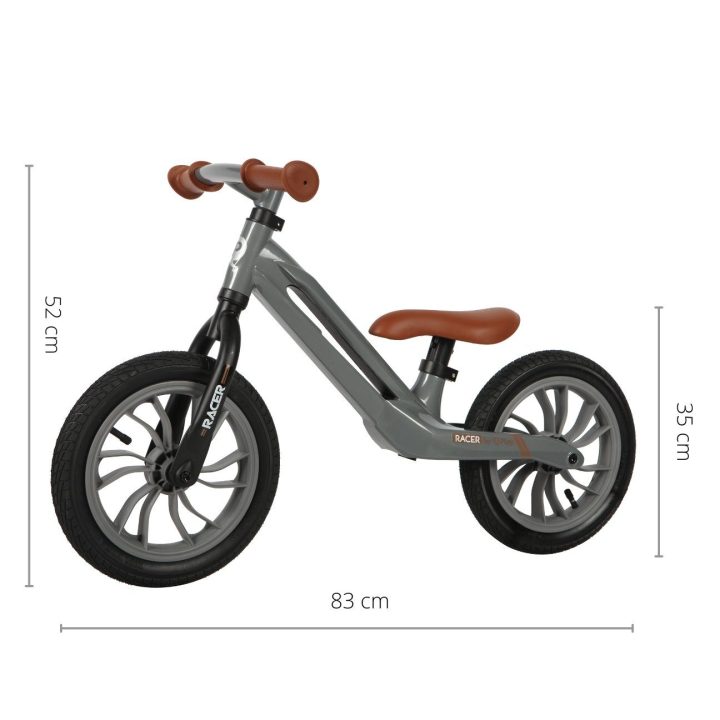Qplay Bėgimo dviratukas Racer grey