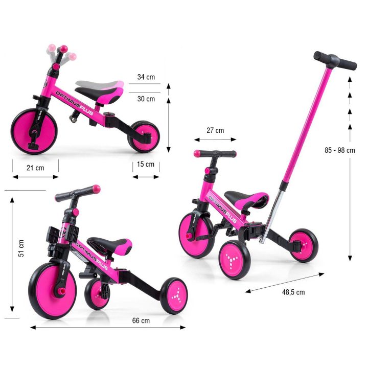4 viename žaislas OPTIMUS Plus, rožinis
