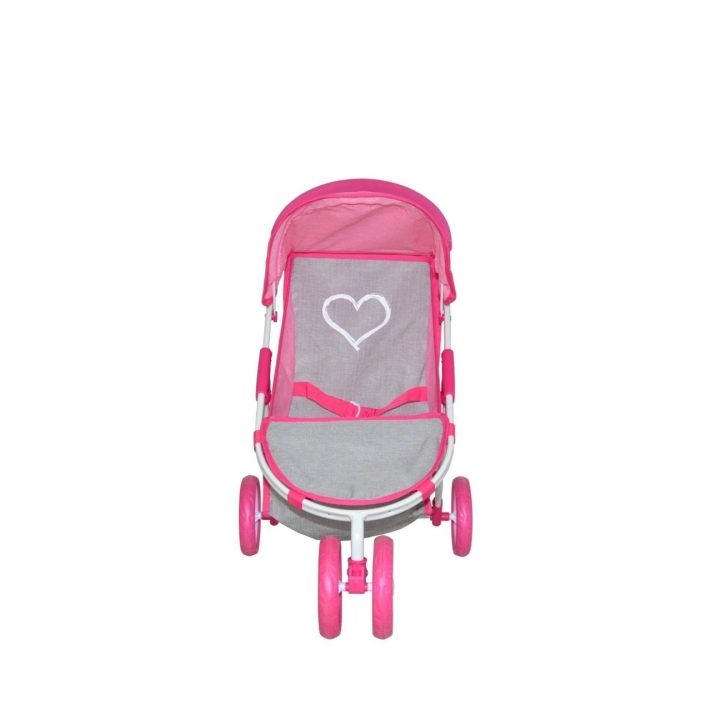Susie Prestige Pink lėlių vežimėlis