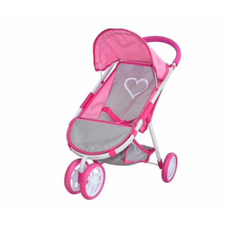 Susie Prestige Pink lėlių vežimėlis