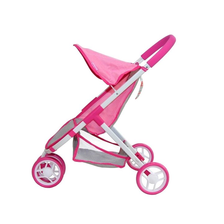 Susie Prestige Pink lėlių vežimėlis