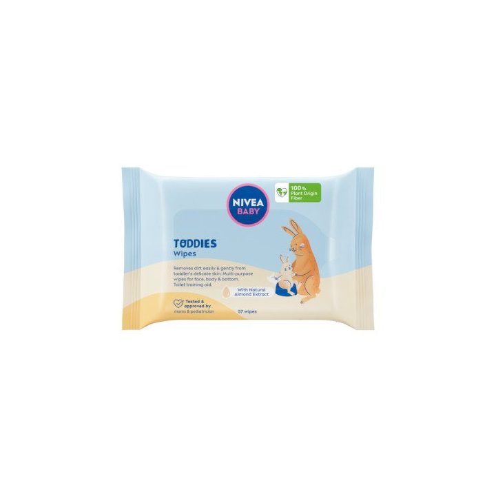 NIVEA BABY 80571 Drėgnosios servetėlės Toddies A57