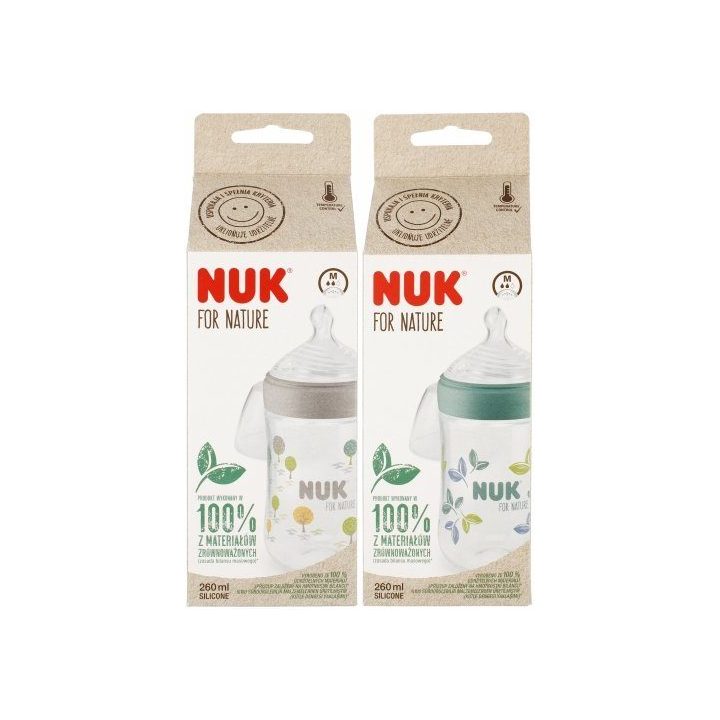 742005 Pakuotė 260 ml For Nature čiulptukas, dydis M