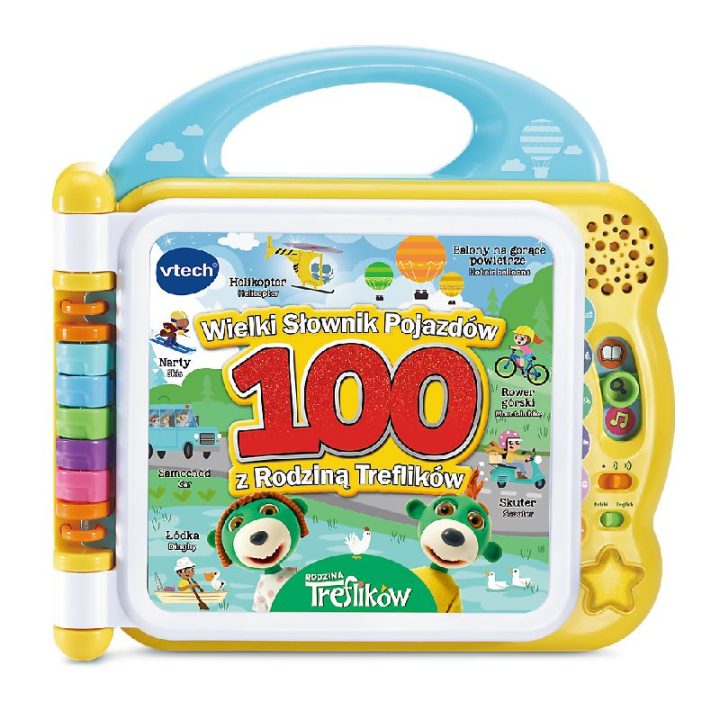 VTECH 61799 Treflikų šeimos žodynas su transporto priemonėmis