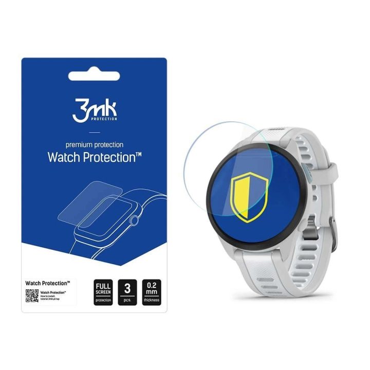 apsauginis hibridinis stiklas prieš FlexibleGlass Lite“ skirtas Garmin Forerunner 165