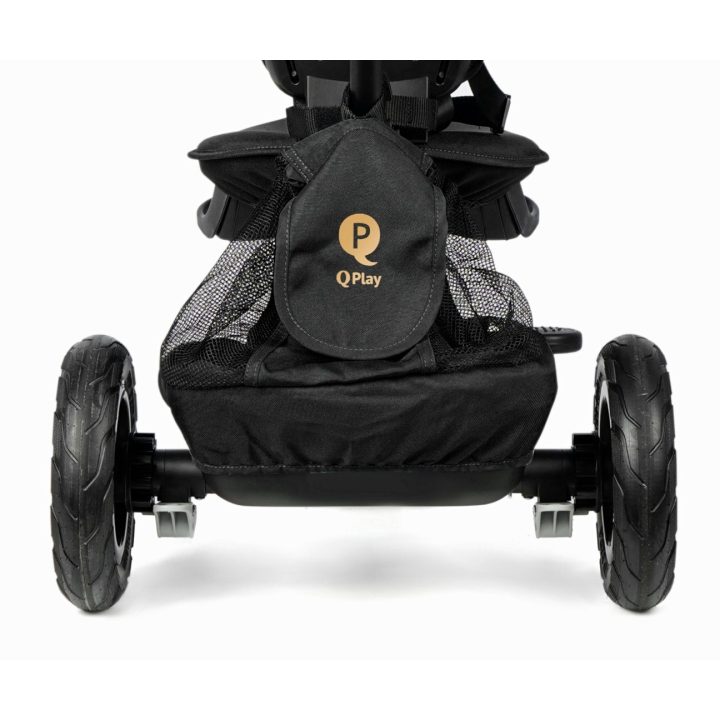 Qplay Triratis Rito Deluxe guma juoda