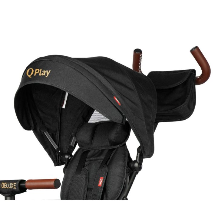 Qplay Triratis Rito Deluxe guma juoda