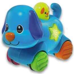 Žaislai su žvėreliais ant ratukų Šuo