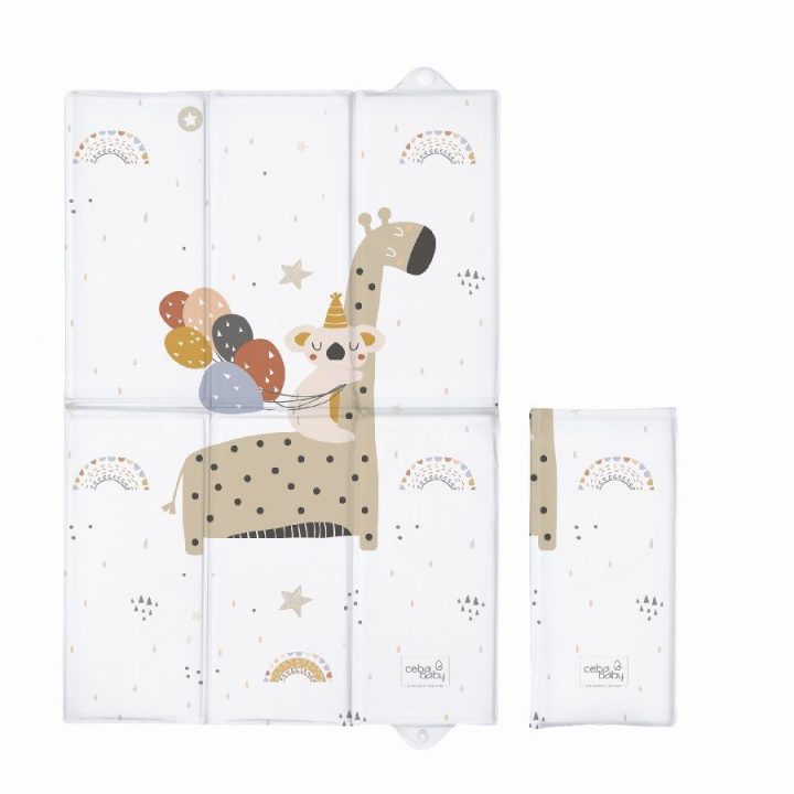 CEBA 305 637 Sulankstomas vystymo kilimėlis 60x40 Giraffe