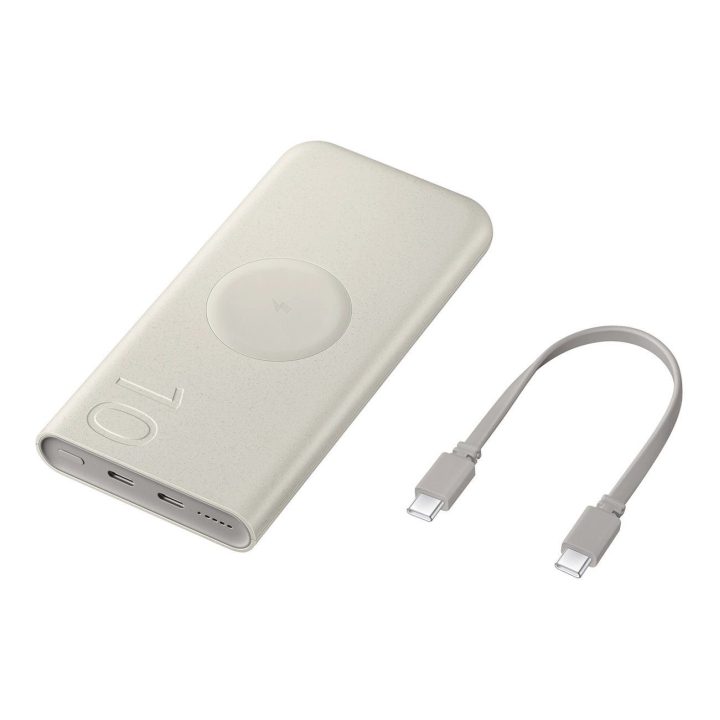 Powerbank“ Samsungas EB C 25 W SFC – smėlio spalvos