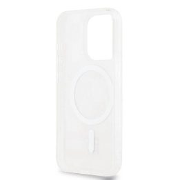 DKNY IML karuotas Mono“ raštas ir spausdintų juostelių MagSafe“ dėklas iPhone 15 Pro Max“ – rožinis