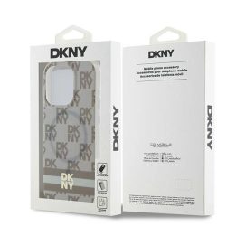 DKNY IML“ languotas vienspalvis raštas ir spausdintos juostelės MagSafe“ dėklas iPhone 13 Pro“ / 13 - smėlinis
