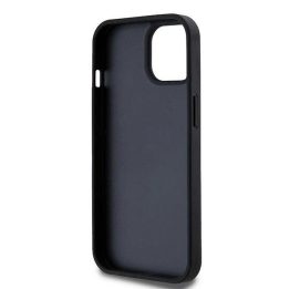 DKNY odinis languotas ir raštuotų juostelių dėklas iPhone 15/14/13“ – juodas