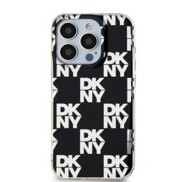 DKNY IML languotas mono rašto dėklas iPhone 15 Plus“ / 14 Plus“ – juodas