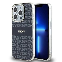 DKNY IML Mono & Stripe MagSafe dėklas iPhone 13 Pro Max – juodas